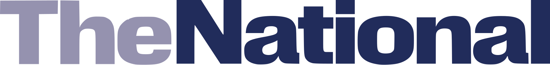 The National logo